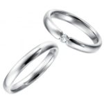 FURRER JACOT（フラー・ジャコー）WEDDING BAND / BLANC ET BLANC (ブラン・エ・ブラン) 4623F ,4622M 結婚指輪 ストレート